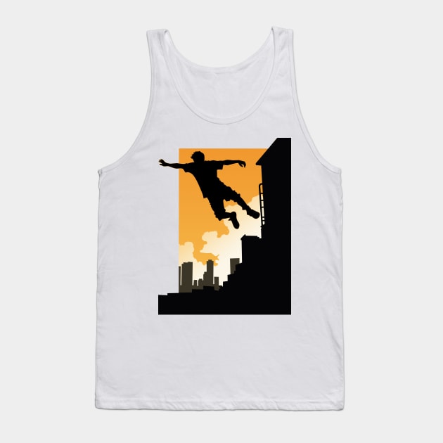 Parkour and Freerunning Tank Top by Bazdelius